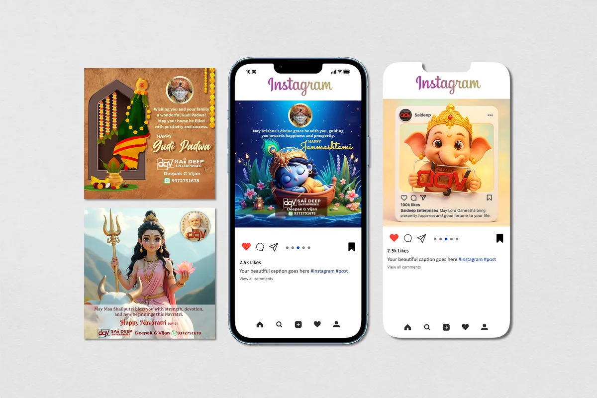 festival posts